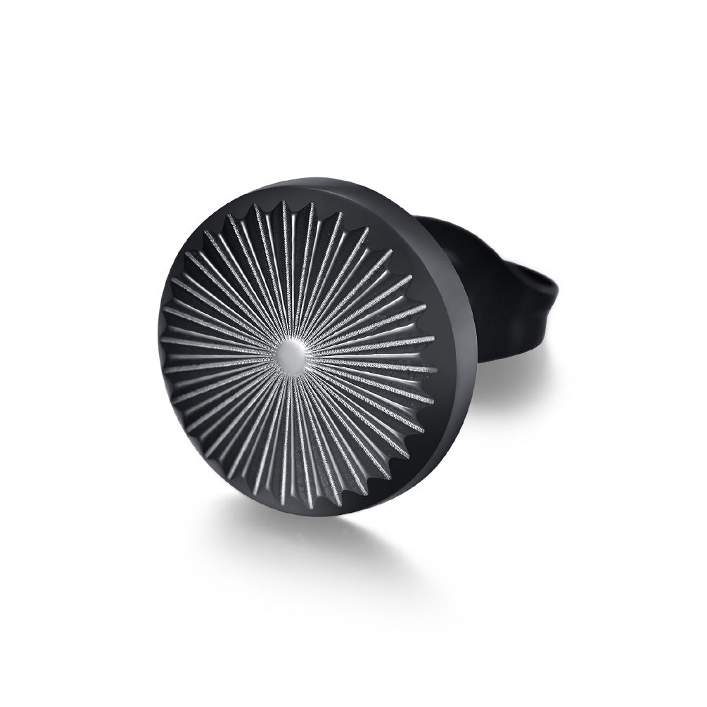 New Scattered Light Source Hipster Stud Earrings for Couples