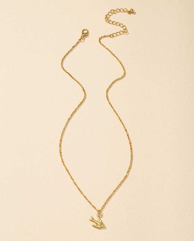 Swallow Pendant Necklace - Trendy Cross-Border Fashion Accessory