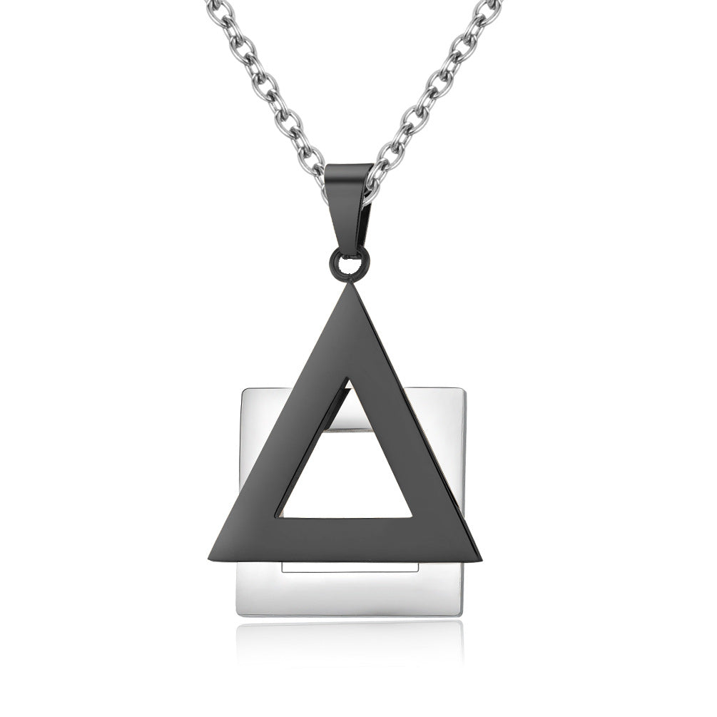 Stainless Steel Black Necklace