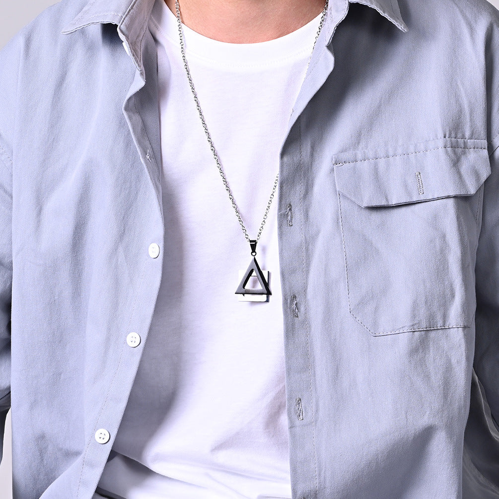 Stainless Steel Black Necklace