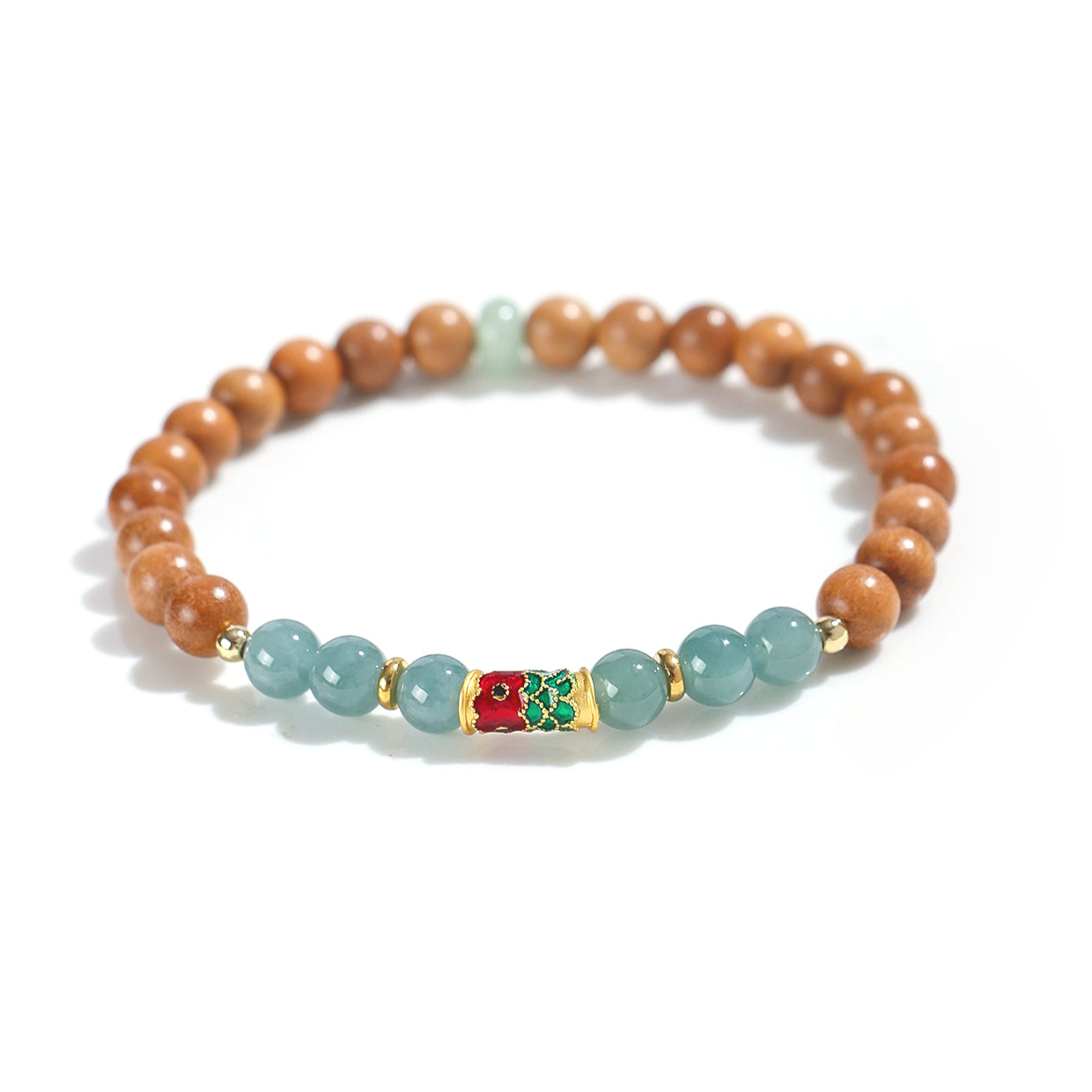 Planderful Fortune's Favor Bracelet – Retro National Style with Good Luck Koi Design