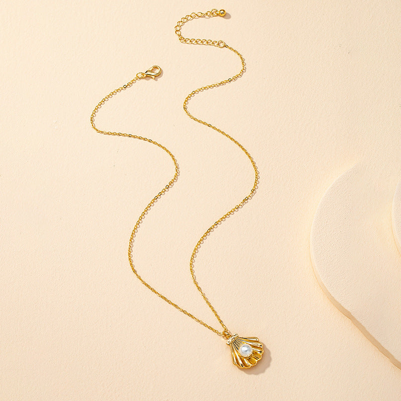 European Pearl Shell Necklace - Vienna Verve Collection