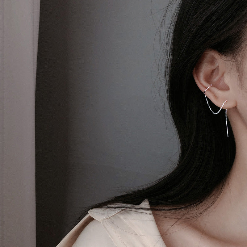 Sterling Silver Tassel Earrings For Women By Planderful Personalized Elegant Premium Design