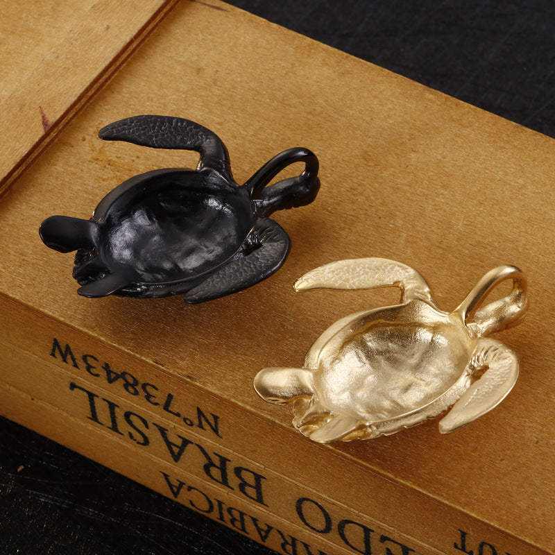 Little Turtle Titanium Steel Necklace for Men