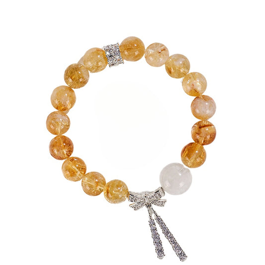 Planderful Fortune's Favor Bracelet – Elegant Crystal Beaded Design