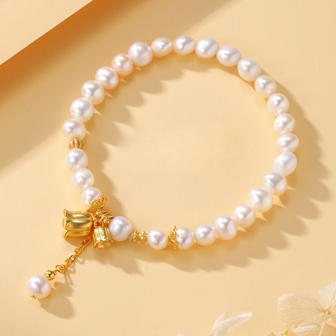 Pearl Super 925 Sterling Silver Bracelet