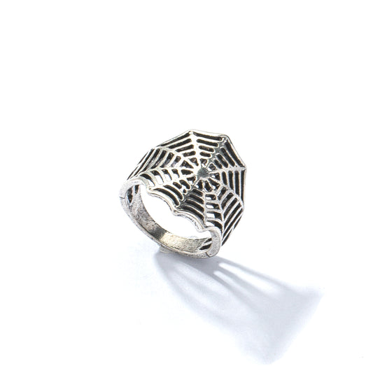 Exaggerated Personality Mesh Retro Rings - Vienna Verve Collection