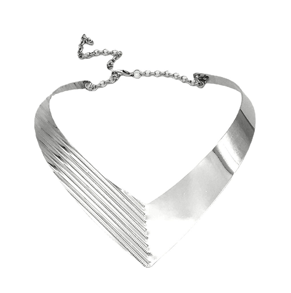 Daring Irregular Collar Necklace - Savanna Rhythms Collection