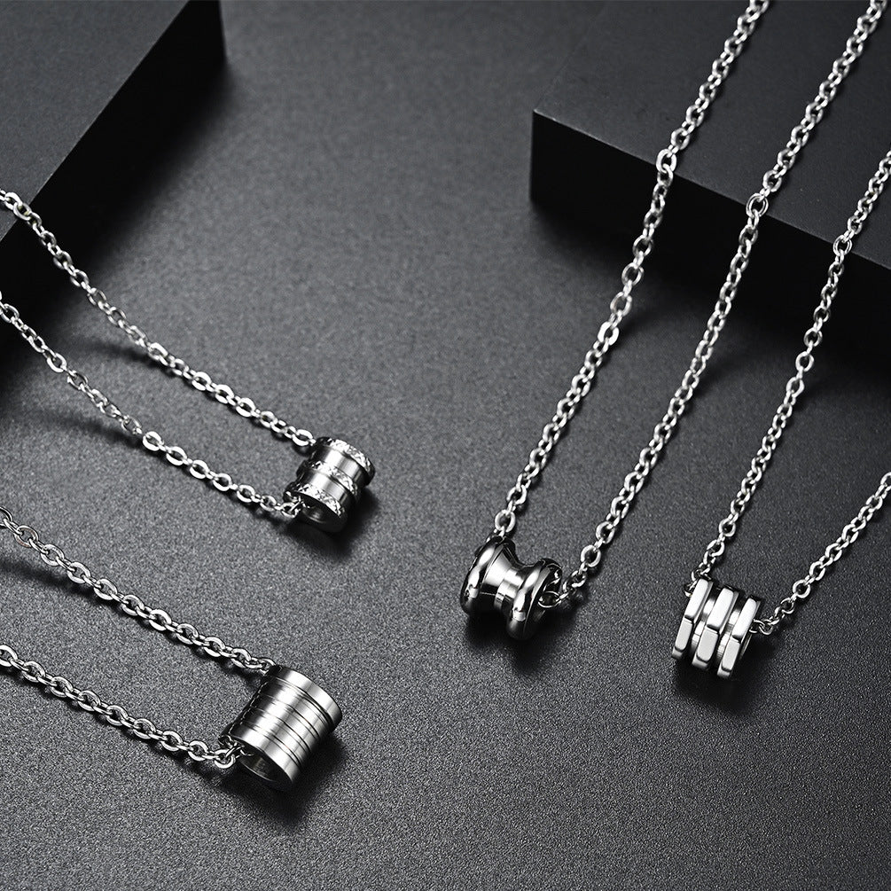 Stainless Steel Pendants — Four Designs