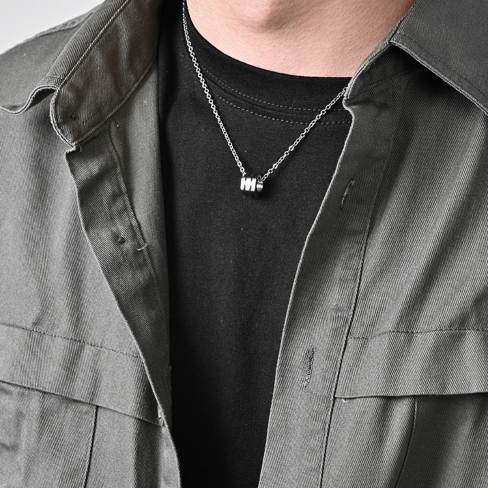 Ins Japan And South Korea Stainless Steel Hipster Necklace