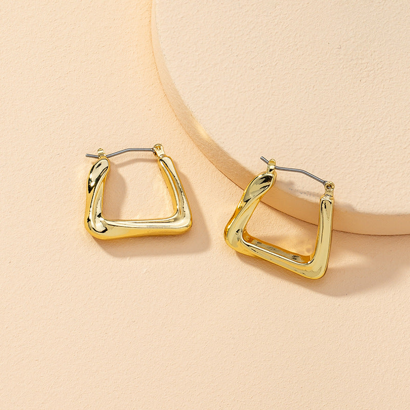 Twisted Alloy Earrings from Vienna Verve Collection