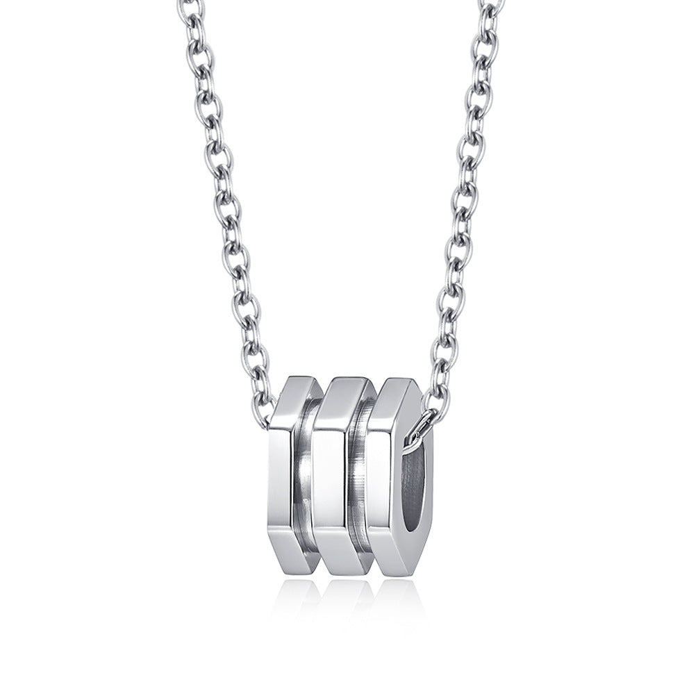 Stainless Steel Pendants — Four Designs