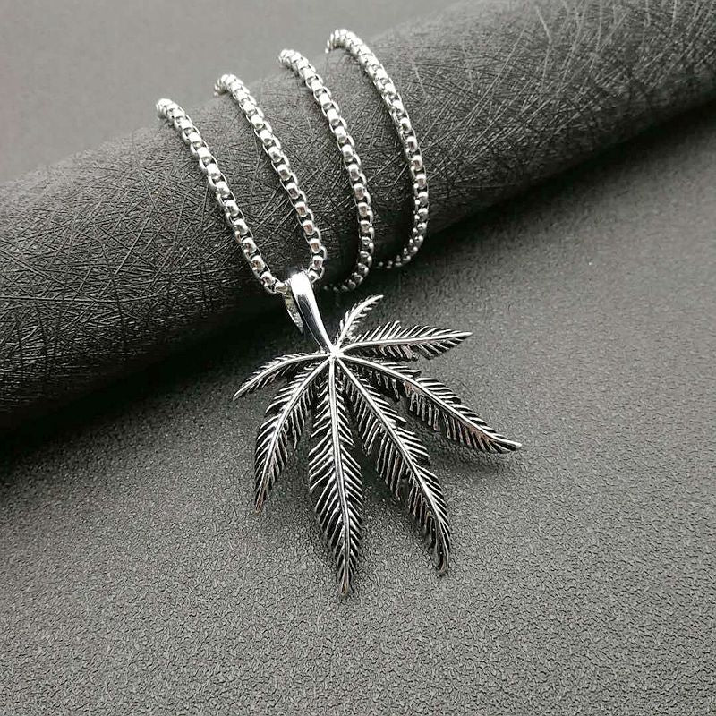 Gold Plated Titanium Steel Necklace Statement Hip Hop Jewelry Pendant Planderful