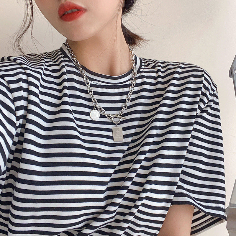 Hardware Chain Pendant Necklace