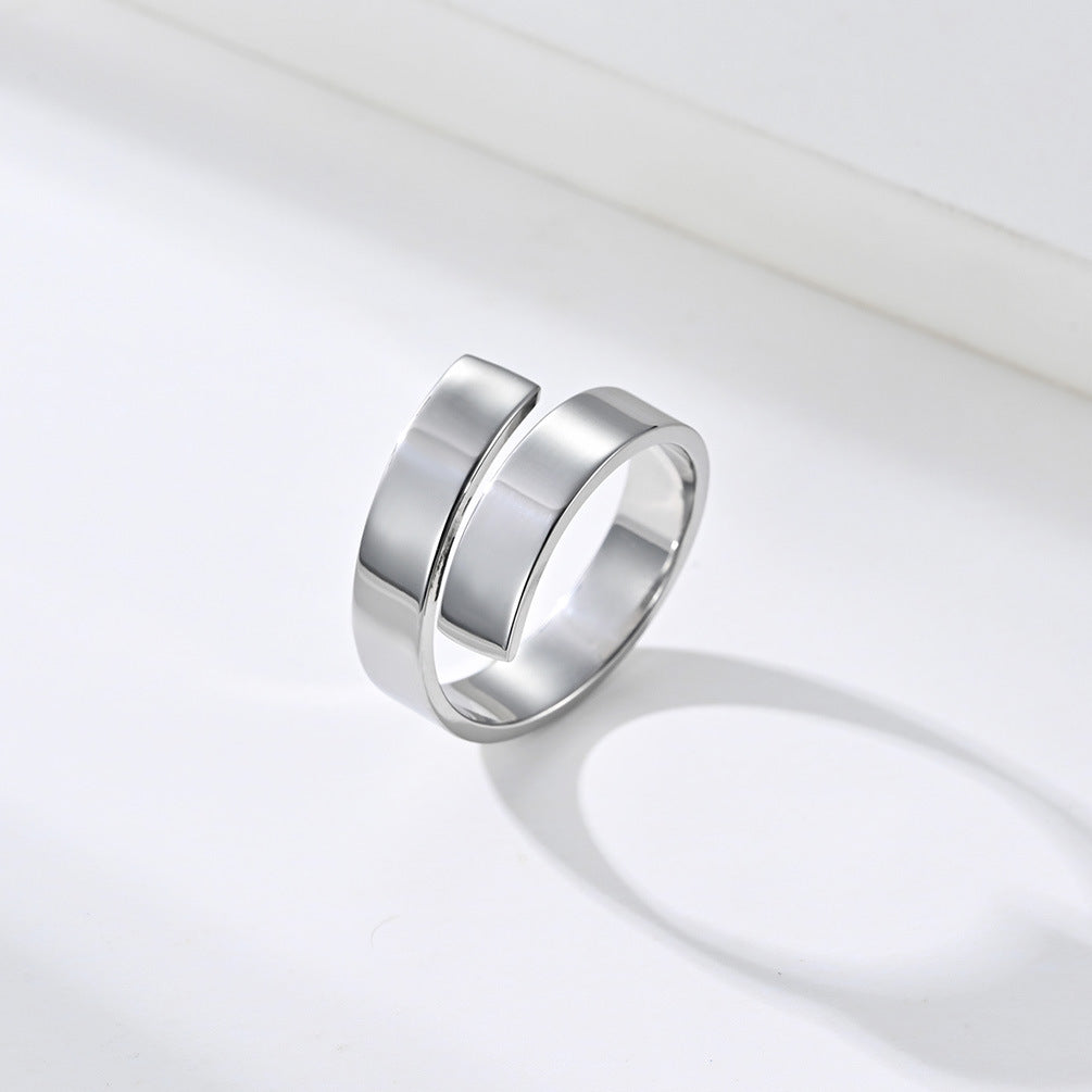 Ins Minimalist Harajuku Style Lightning Index Finger Ring