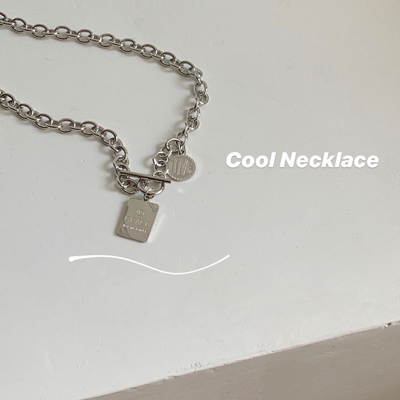 Hardware Chain Pendant Necklace