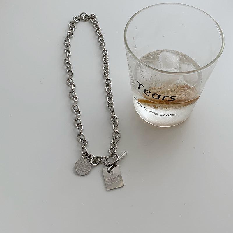 Hardware Chain Pendant Necklace