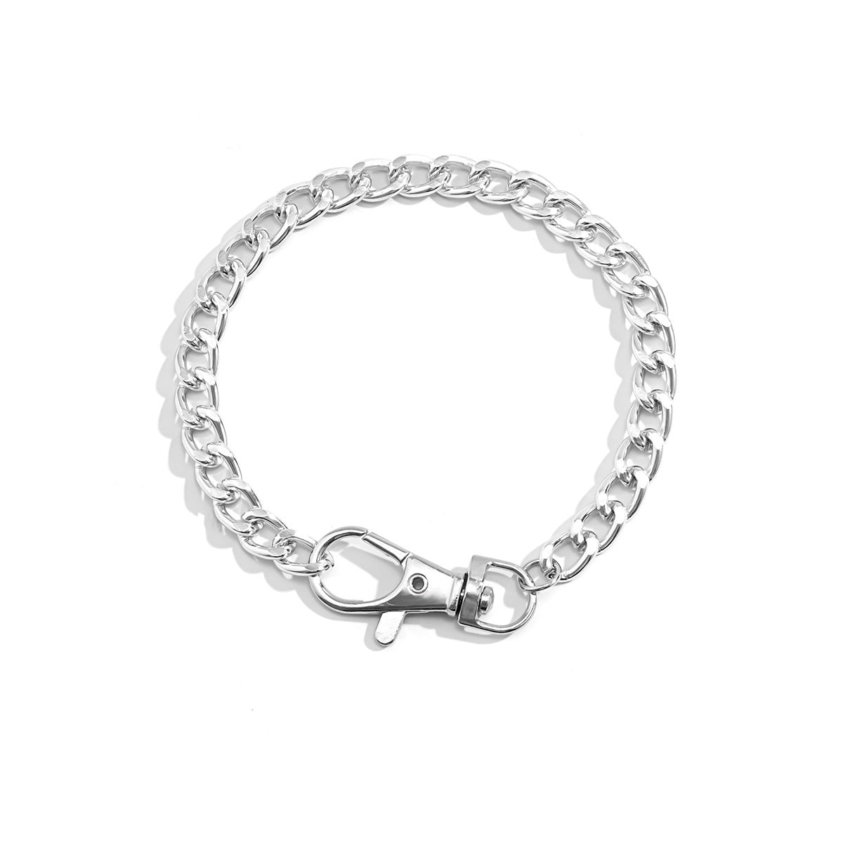 Planderful Vienna Verve Geometric Thick Chain Bracelet For Modern Fashion Lovers And Everyday Wear