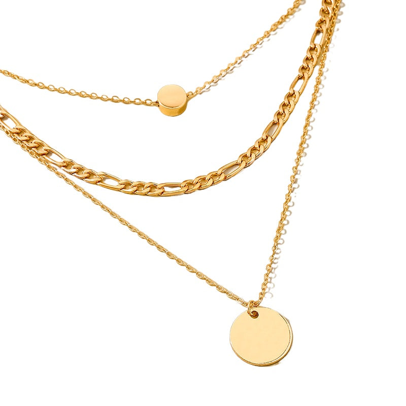 Planderful Vienna Verve Necklace – Elegant Retro Metal Design