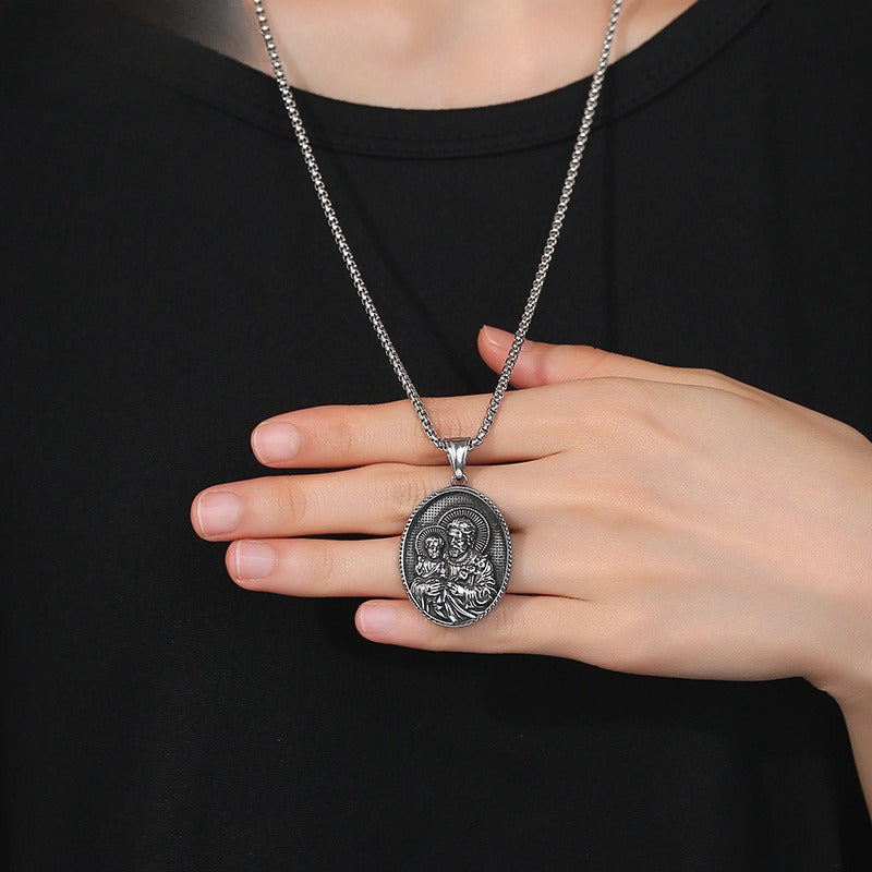 Direct Sales Stainless Steel Men's Pendant Necklace