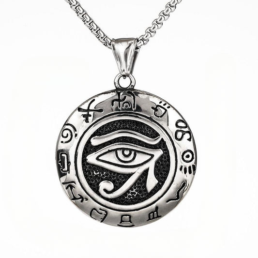 European And American Style Fashion Eye Of Horus Rune Pendant