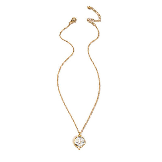 Colorful Portrait Necklace with Unique European and American Style - Exquisite Personalized Neck Ornament from Jewelry Factory