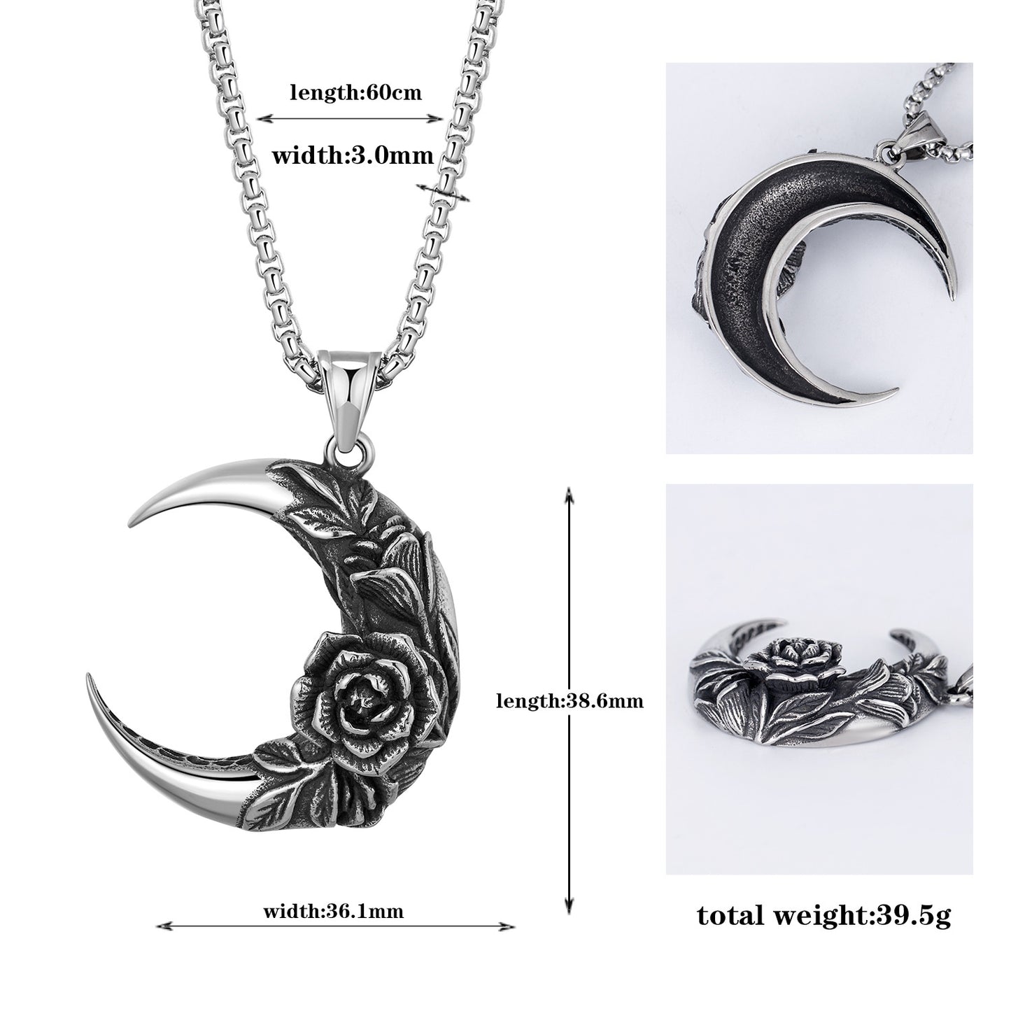 Titanium Steel Necklace - Statement Nightlife Edition