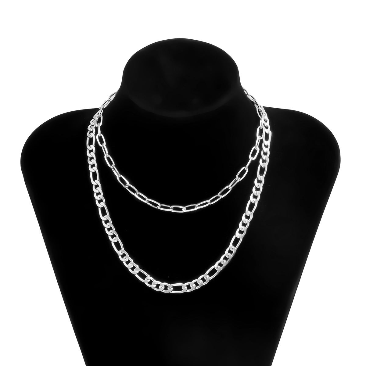 Personalized Geometric Chain Necklace For Women By Planderful Vienna Verve Elegant Statement Accessory