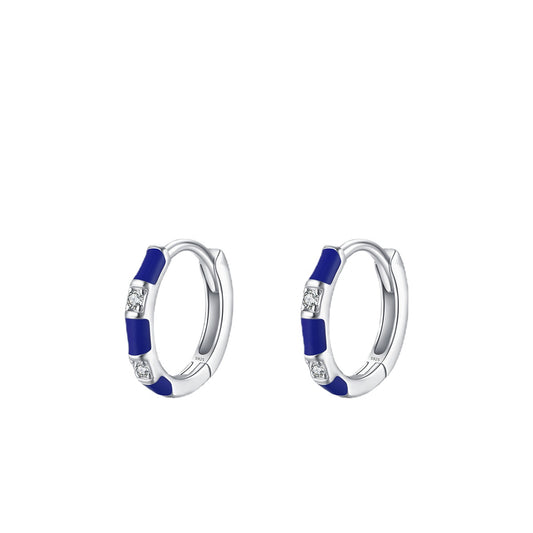 Everyday Genie Sterling Silver Zircon Earrings