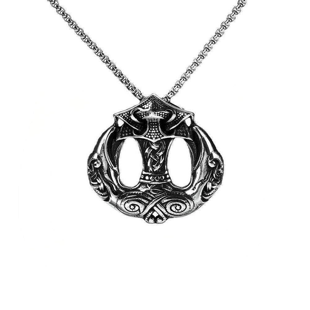 European And American Style Viking Pendant Necklace Jewelry For Men