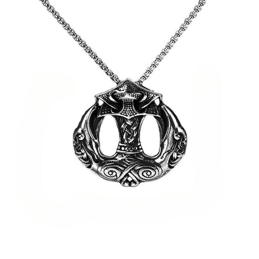 European And American Style Viking Pendant Necklace Jewelry For Men