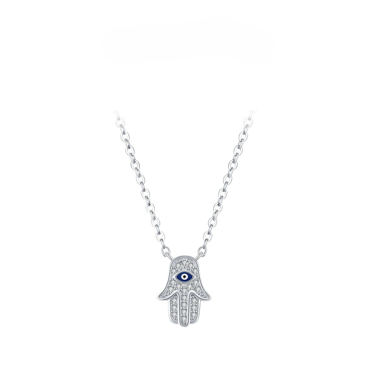 925 Sterling Silver Geometric Necklace