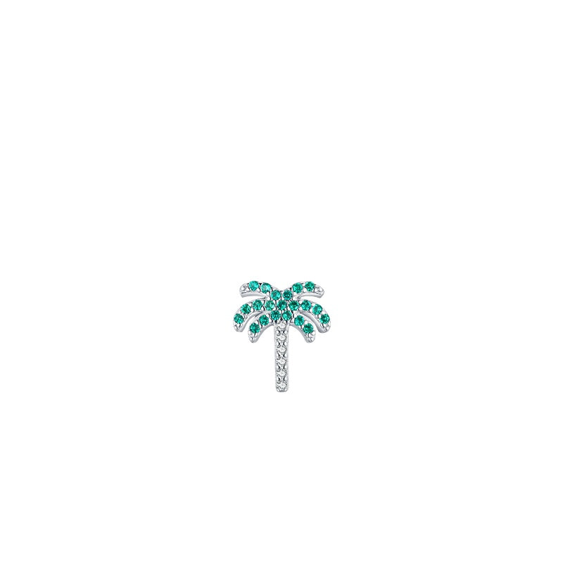 925 Sterling Silver Pineapple Watermelon Earrings