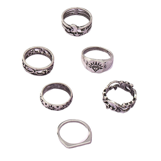 Vintage Inspired Ring Set - Vienna Verve Collection
