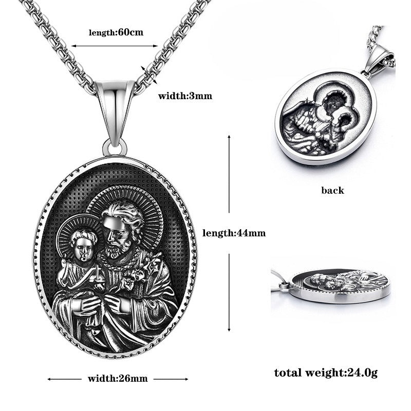 Direct Sales Stainless Steel Men's Pendant Necklace