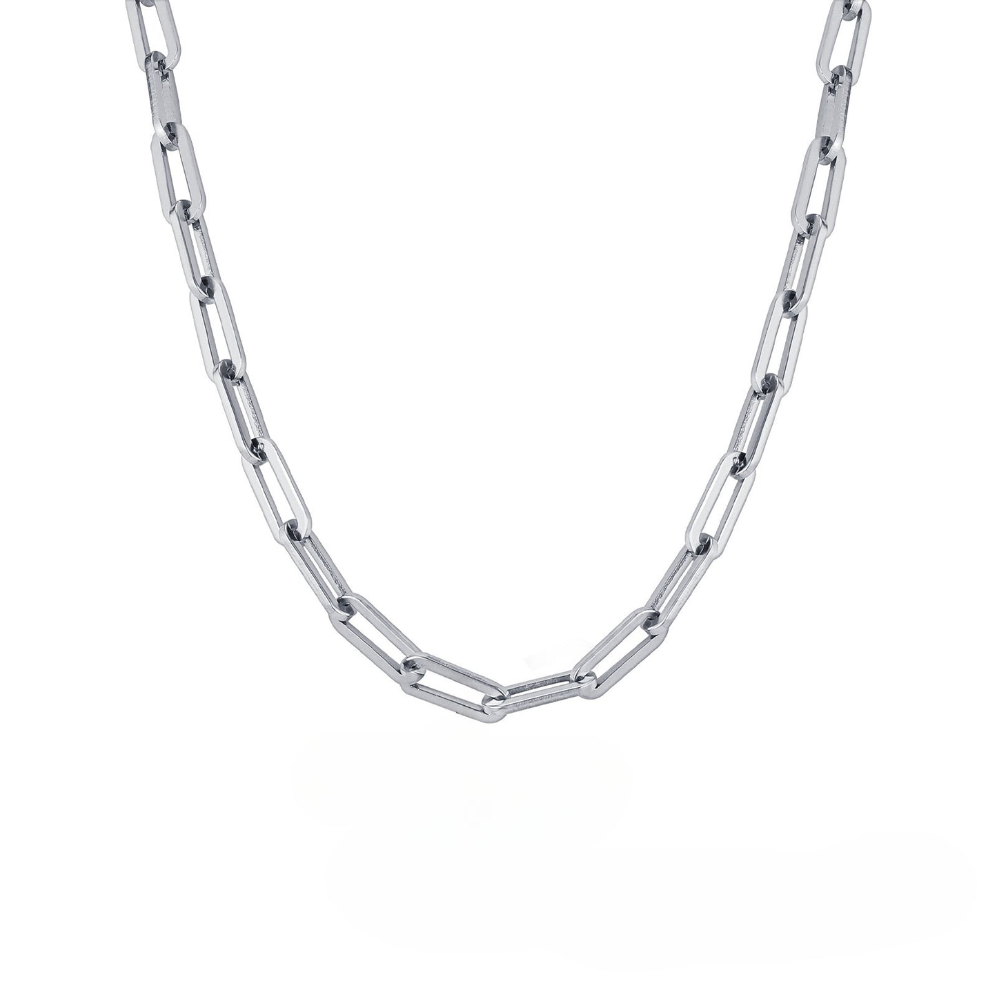 European And American Jewelry Stainless Steel Thick Necklace