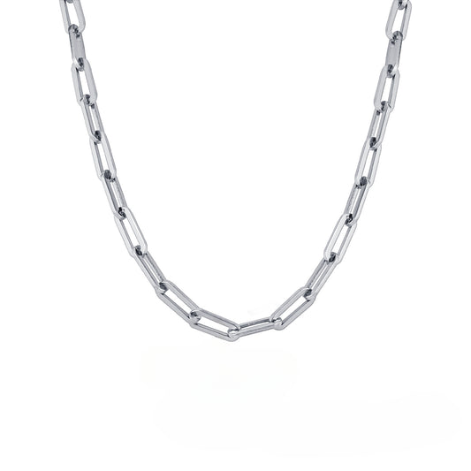 European And American Jewelry Stainless Steel Thick Necklace