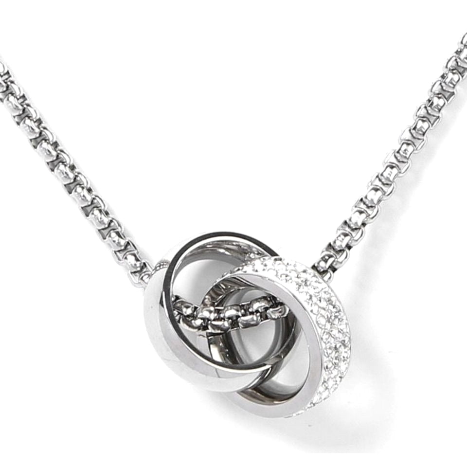 Zircon Pendant For Unisex Stylish Minimalist Steel Jewelry Planderful Everyday Genie Collection