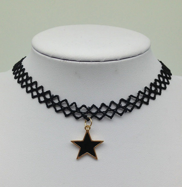 Starlight Lace Necklace for Stylish Women from Europe and America