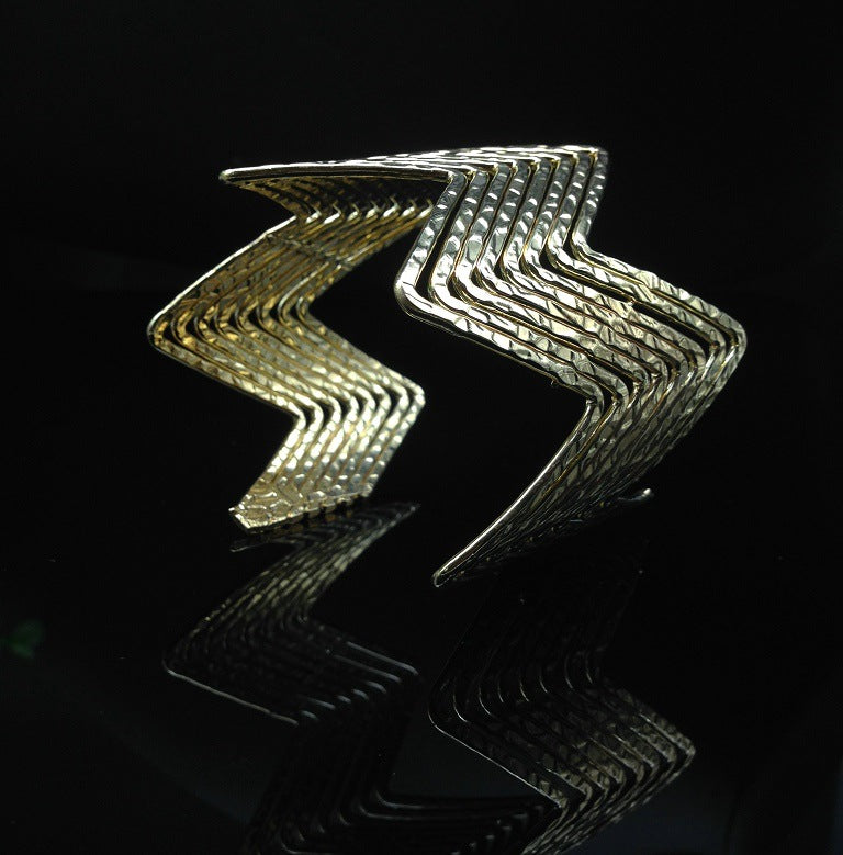 Dazzling Alloy Cone Bracelet - Vienna Verve Collection