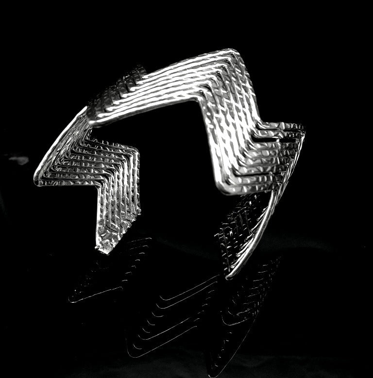 Dazzling Alloy Cone Bracelet - Vienna Verve Collection