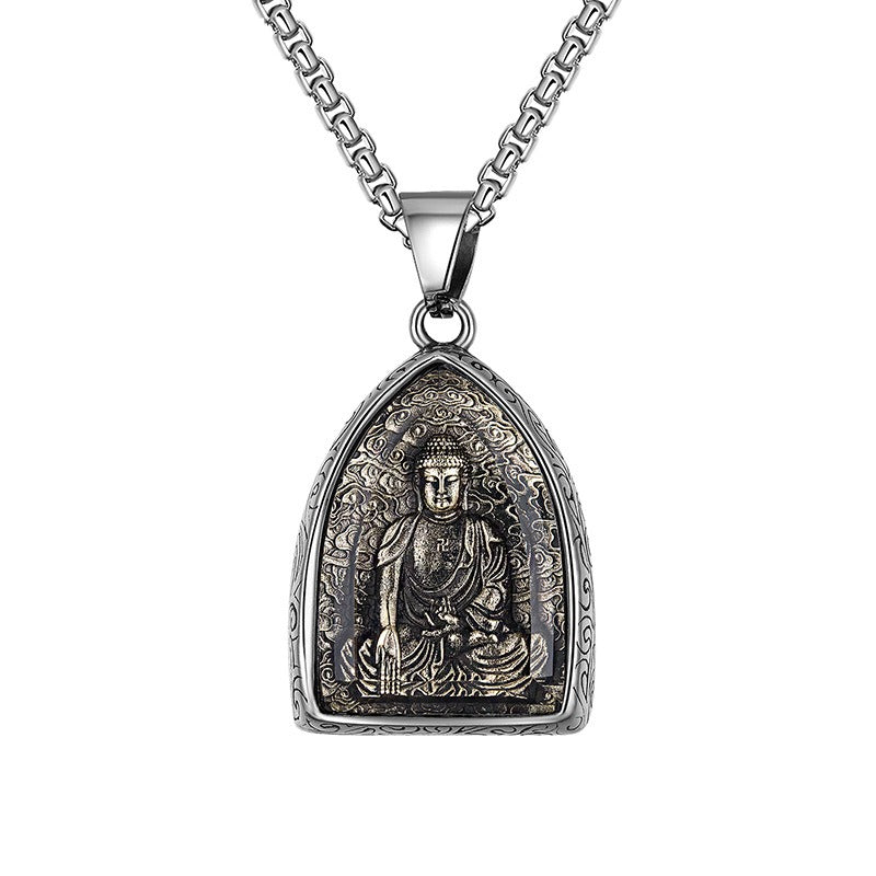 Titanium Steel Necklace – Vintage for Men