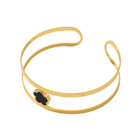 Planderful Vienna Verve Armband – Elegant Gold Metal Design