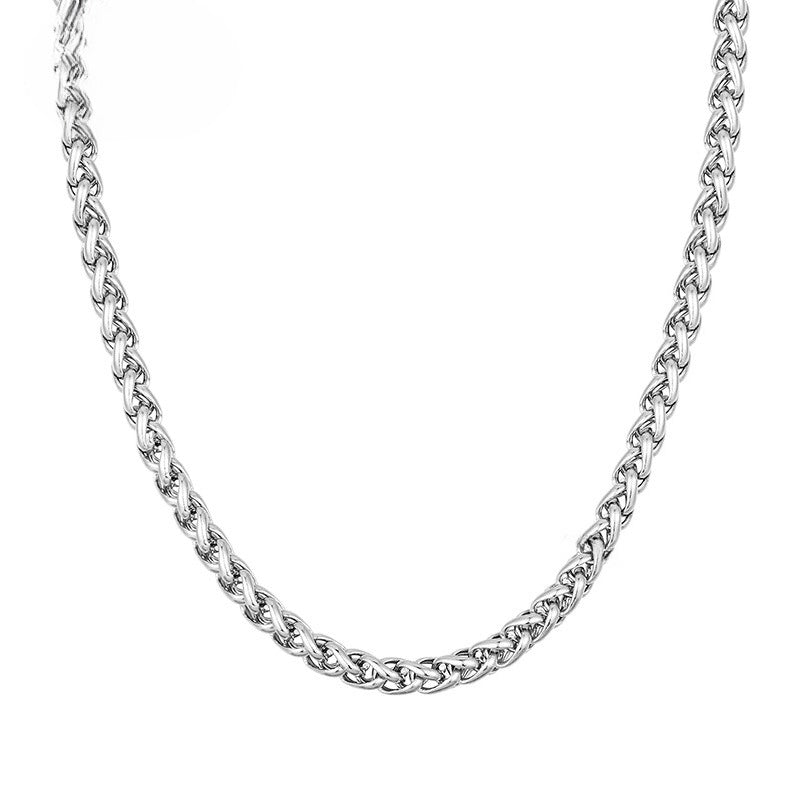 Customizable Stainless Steel Men's Pendant Necklace