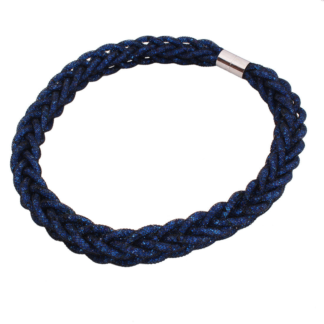 Elegant Gemstone-Inspired Magnet Necklace for Stylish Women