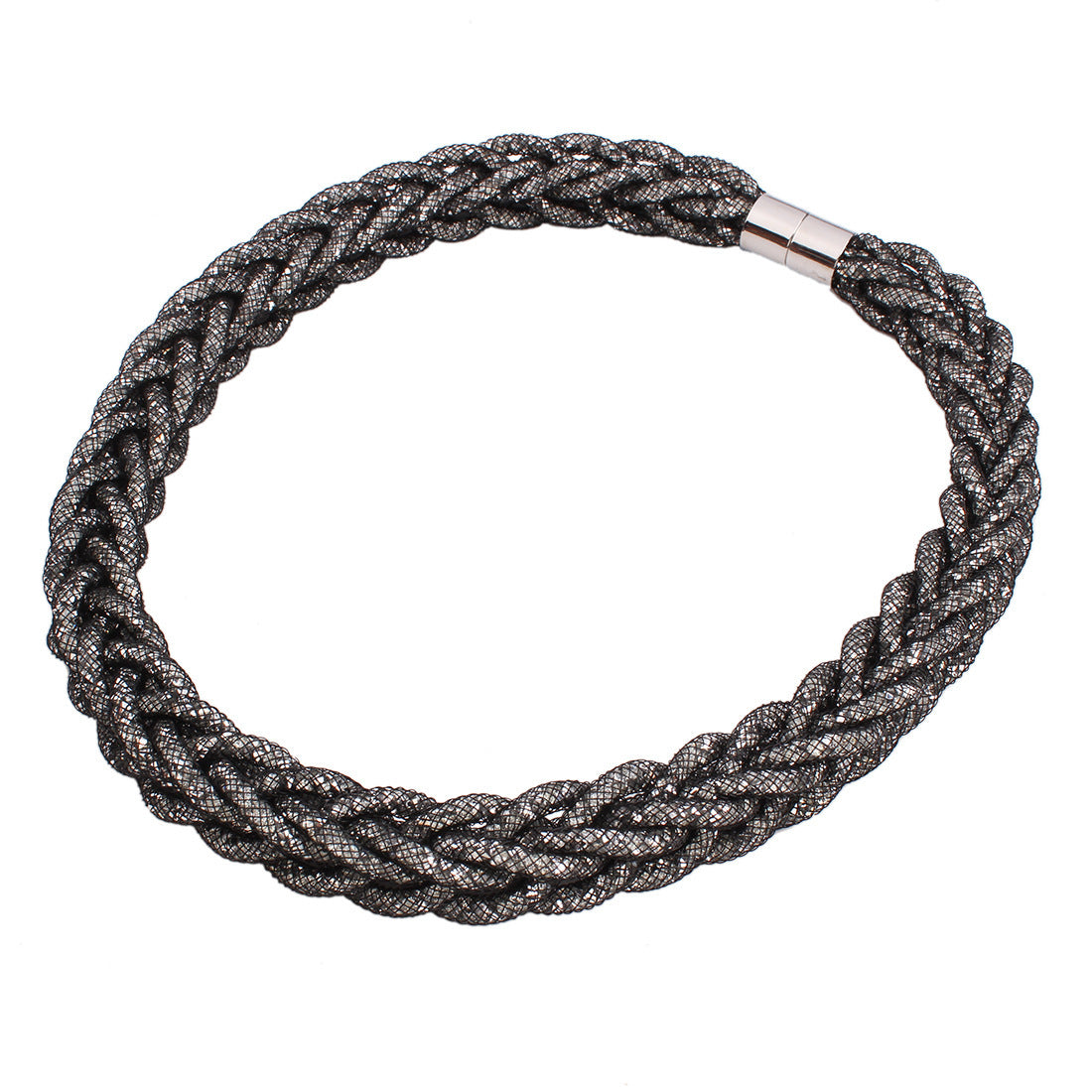 Elegant Gemstone-Inspired Magnet Necklace for Stylish Women