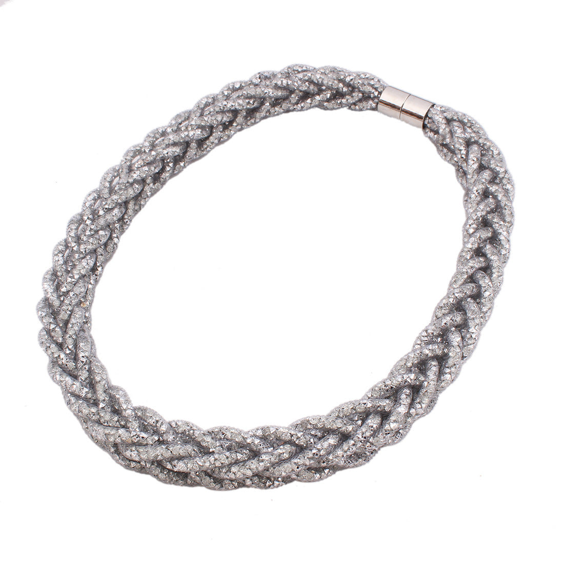 Elegant Gemstone-Inspired Magnet Necklace for Stylish Women