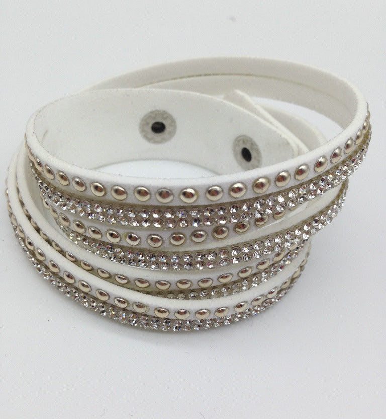 Multi-layer Leather Women's Bracelet from Vienna Verve Collection