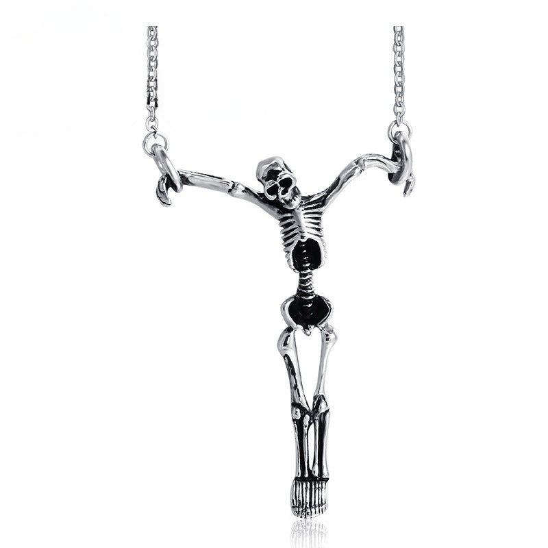 European and American Jewelry Skull Necklace Pendant for Men