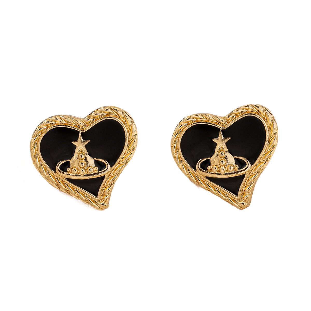 Planderful Vienna Verve Earrings – Fashionable Metal Planet Design